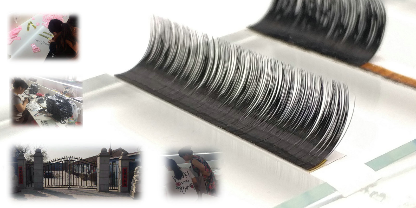 China individual eyelash extensions factory